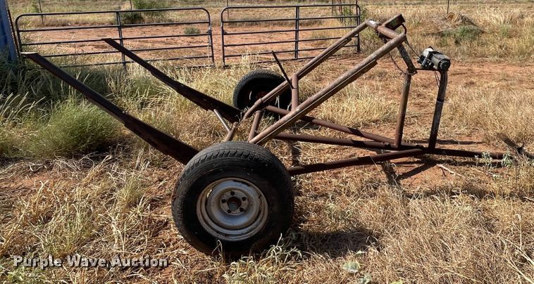 image for item DN5104 Shop built  hay bale mover