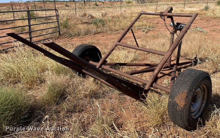image for item DN5104 Shop built  hay bale mover