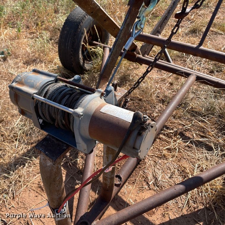 image for item DN5104 Shop built  hay bale mover