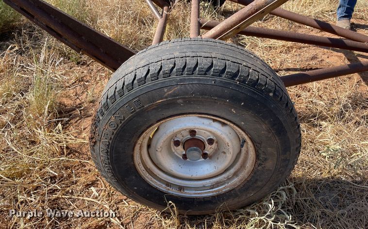 image for item DN5104 Shop built  hay bale mover