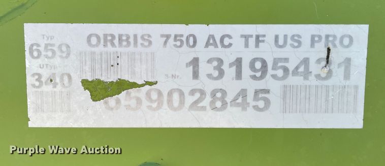 image for item DN5132 2015 Claas Orbis 750  rotary forage head