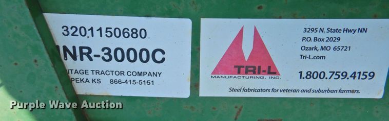 image for item DP4749 Tri-L 300C  bale unroller