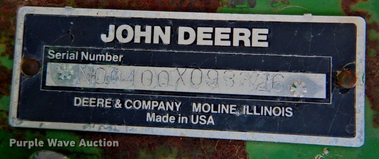 image for item DP4830 John Deere 400  rotary hoe