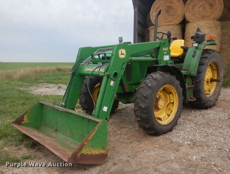image for item DP5641 1999 John Deere 6410  MFWD tractor