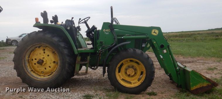 image for item DP5641 1999 John Deere 6410  MFWD tractor