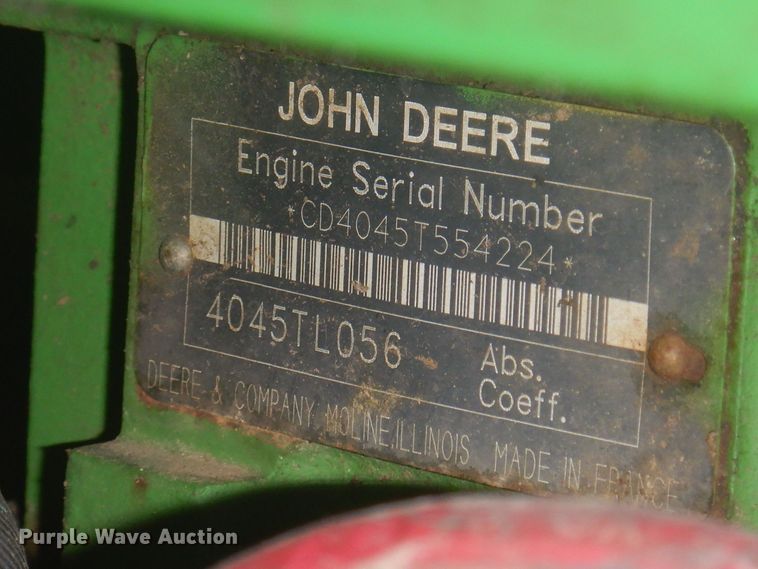 image for item DP5641 1999 John Deere 6410  MFWD tractor