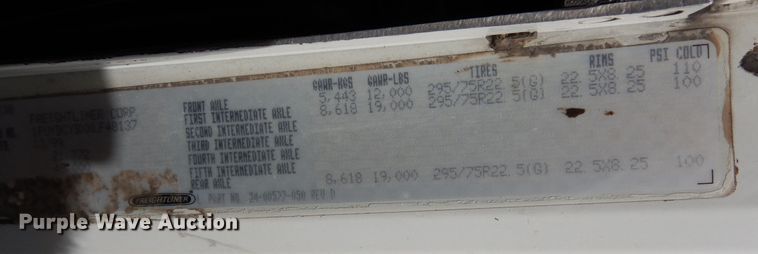 image for item DR1282 1999 Freightliner FLD  grain truck