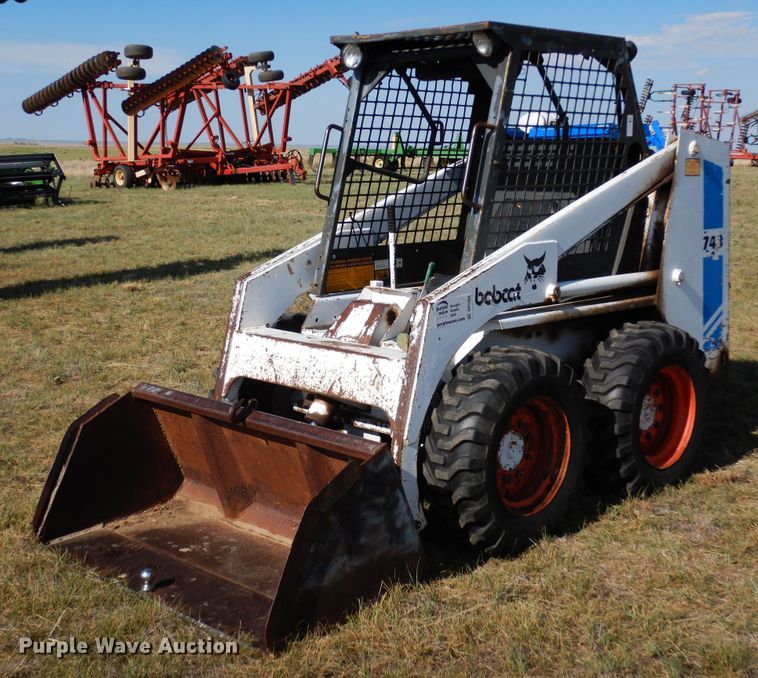 image for item DR1304 1981 Bobcat 743  skid steer loader