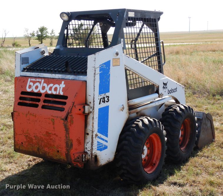 image for item DR1304 1981 Bobcat 743  skid steer loader