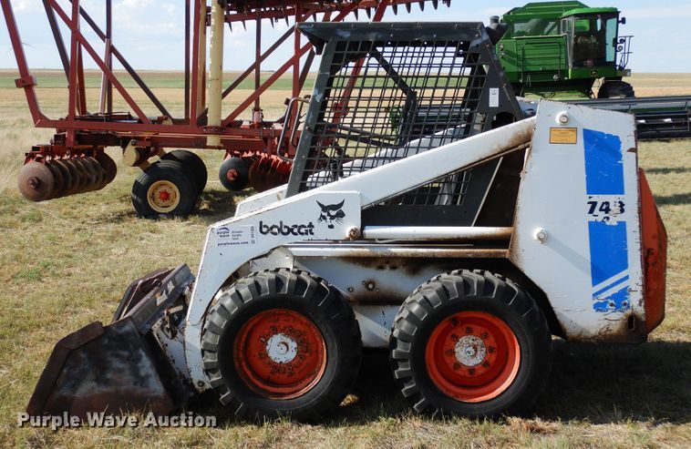 image for item DR1304 1981 Bobcat 743  skid steer loader