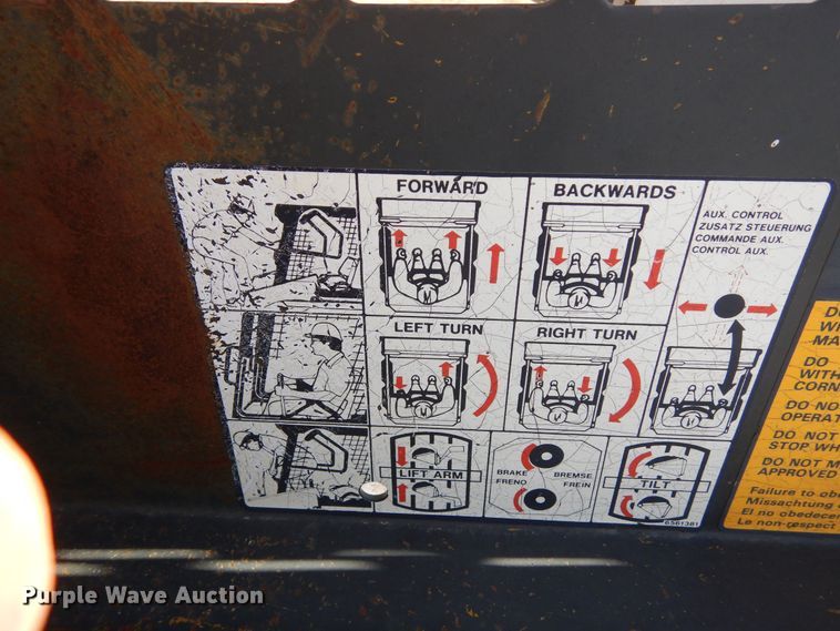 image for item DR1304 1981 Bobcat 743  skid steer loader