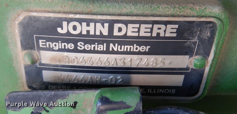 image for item DR1309 1987 John Deere 8820 Titan II  combine