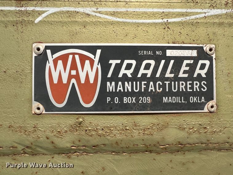 image for item DS8440 WW  livestock trailer
