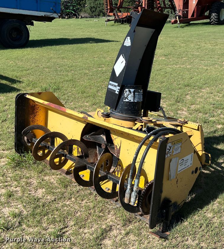 image for item DS8469 Erskine 1812X61  skid steer snow blower