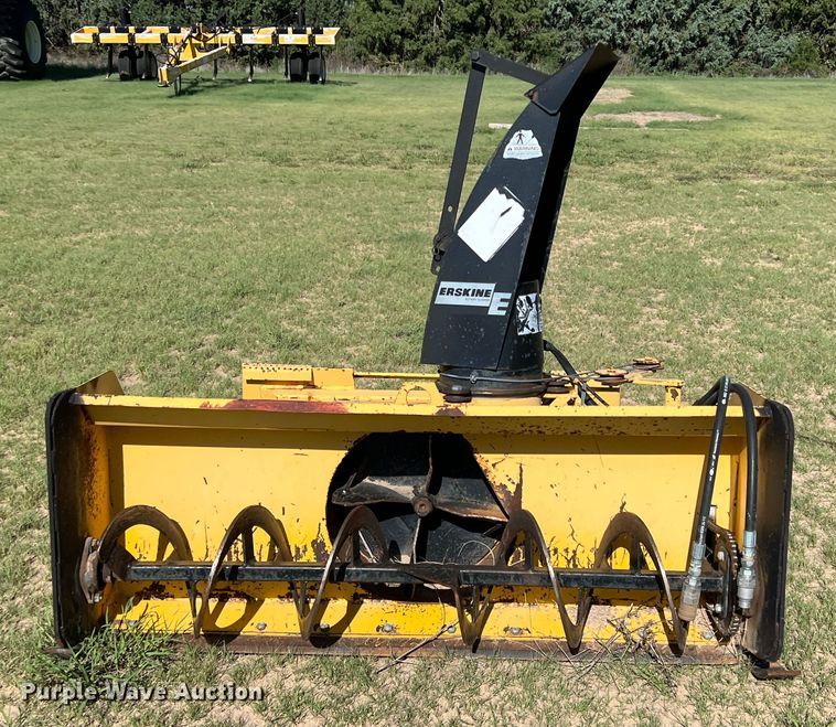 image for item DS8469 Erskine 1812X61  skid steer snow blower
