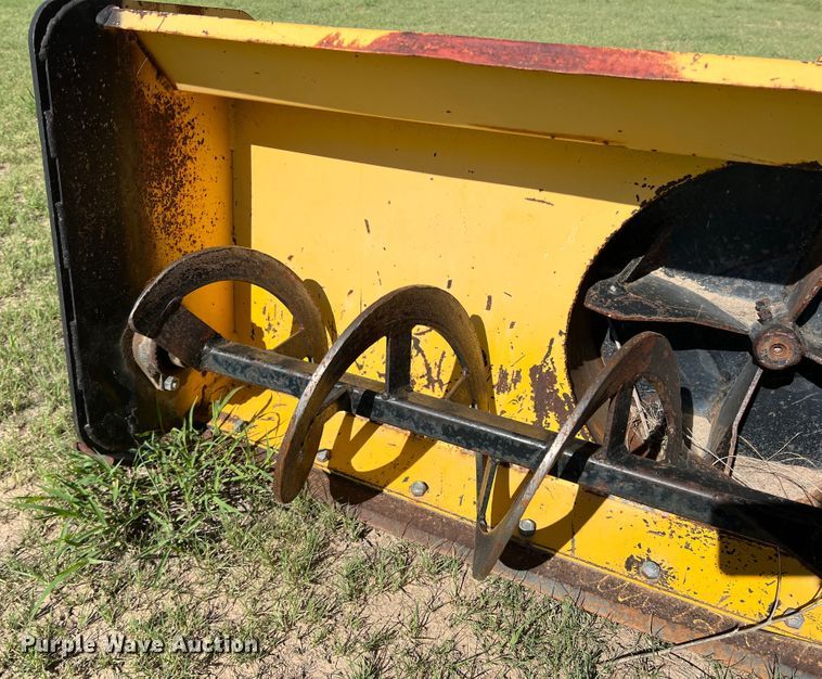 image for item DS8469 Erskine 1812X61  skid steer snow blower
