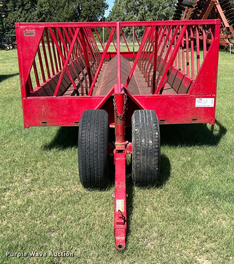 image for item DS8473 Econo Zero Grazer  hay bale feeder wagon