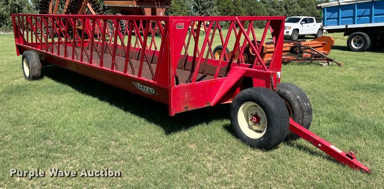image for item DS8473 Econo Zero Grazer  hay bale feeder wagon