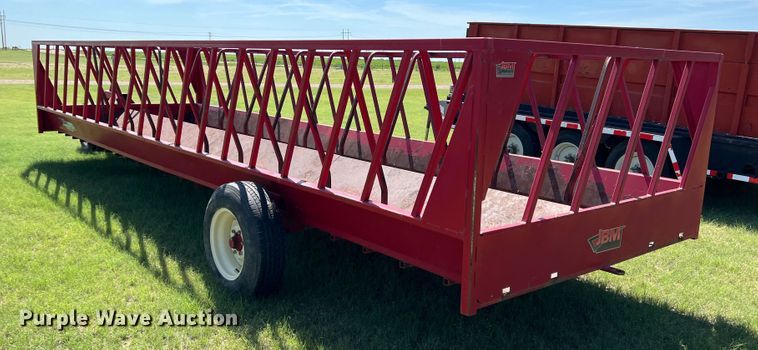 image for item DS8473 Econo Zero Grazer  hay bale feeder wagon