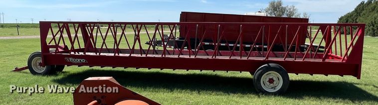 image for item DS8473 Econo Zero Grazer  hay bale feeder wagon