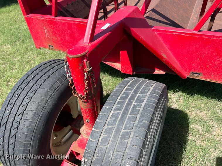 image for item DS8473 Econo Zero Grazer  hay bale feeder wagon