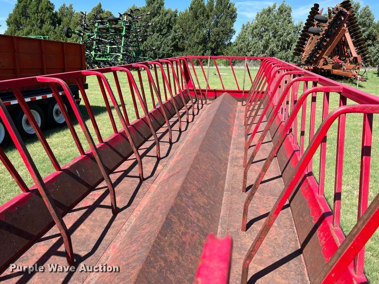 image for item DS8473 Econo Zero Grazer  hay bale feeder wagon