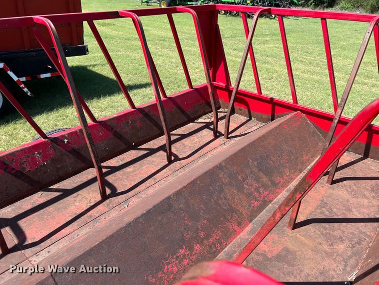 image for item DS8473 Econo Zero Grazer  hay bale feeder wagon