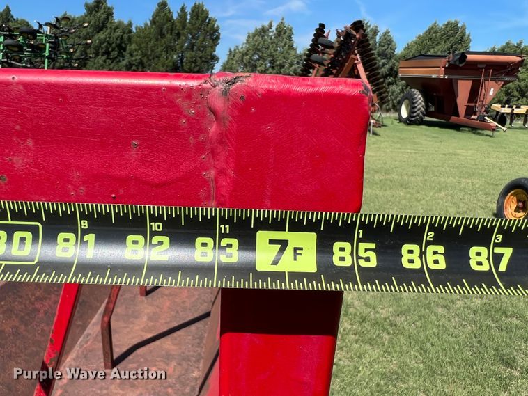 image for item DS8473 Econo Zero Grazer  hay bale feeder wagon