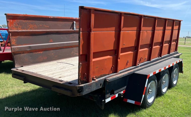 image for item DS8474 2007 Wilson 455KWC15  end dump trailer