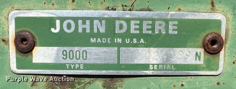 image for item DS8476 (2) John Deere 9000 grain drills