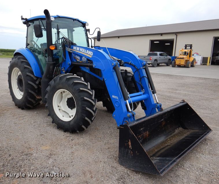 image for item JH9670 2015 New Holland T4.110  MFWD tractor