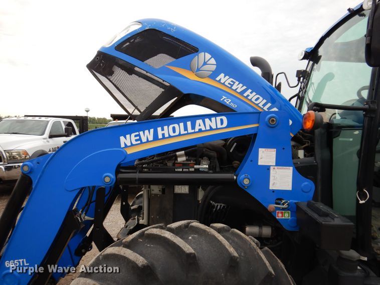 image for item JH9670 2015 New Holland T4.110  MFWD tractor