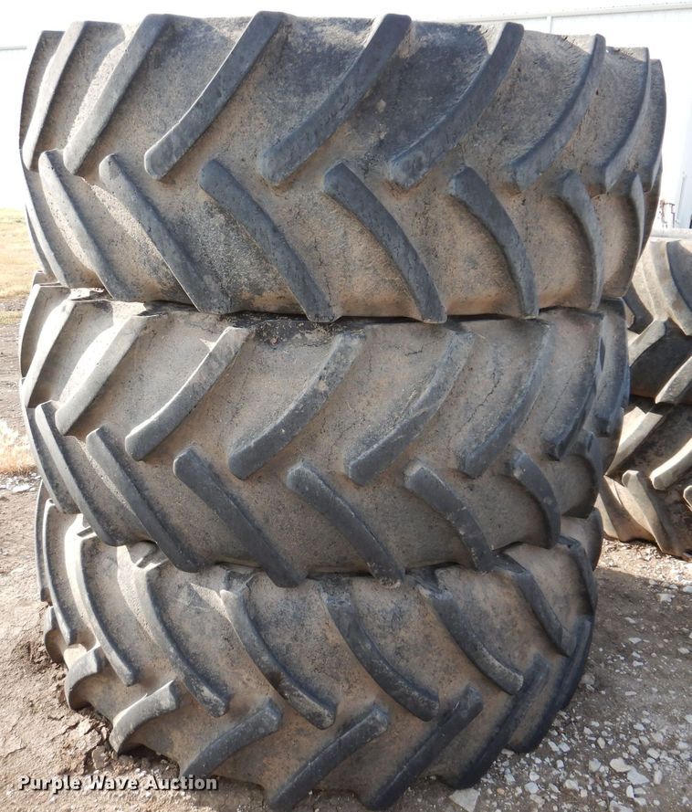 image for item JH9675 (3) Continental Contract AC65 floatation tires and wheels