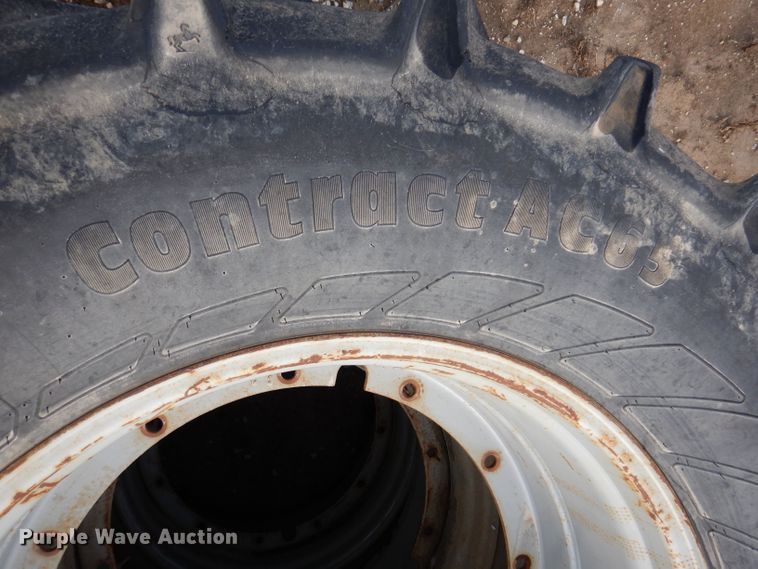 image for item JH9675 (3) Continental Contract AC65 floatation tires and wheels