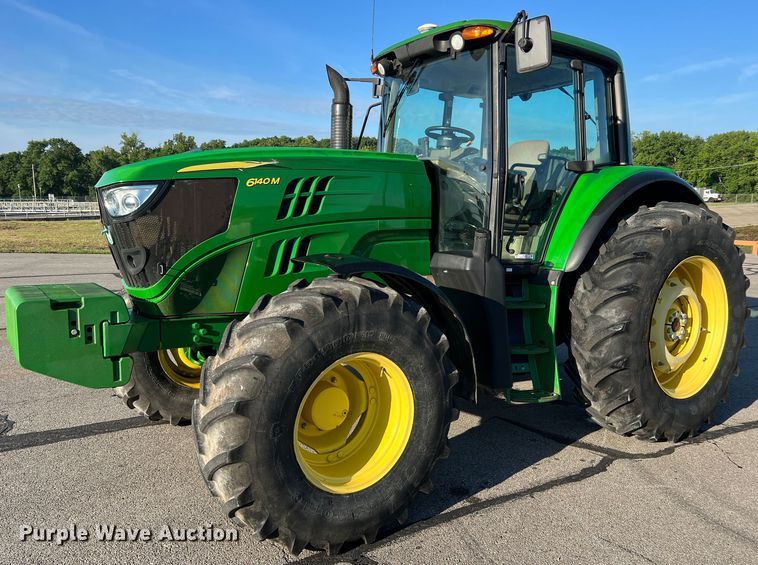 image for item JM9204 2013 John Deere 6140M  MFWD tractor