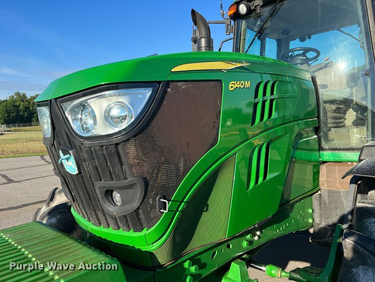 image for item JM9204 2013 John Deere 6140M  MFWD tractor