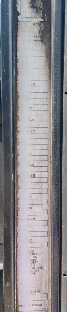 image for item JX9365 1993 Kenworth  fertilizer delivery truck