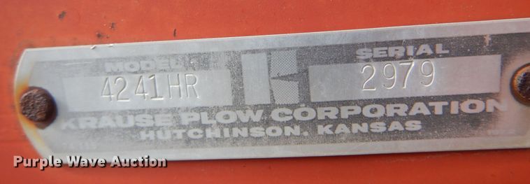 image for item KI9305 Krause 4241HR  field cultivator