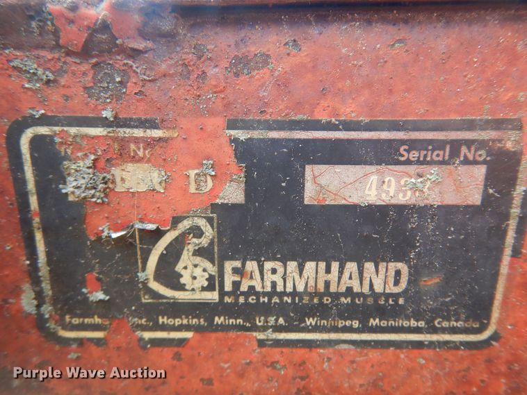 image for item KI9309 Farm Hand  bale accumulator