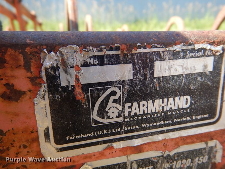 image for item KI9315 Farm Hand  bale accumulator grapple