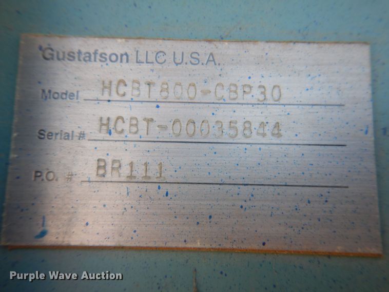 image for item KP9509 Gustafson HCBT800-CBP30  seed treater