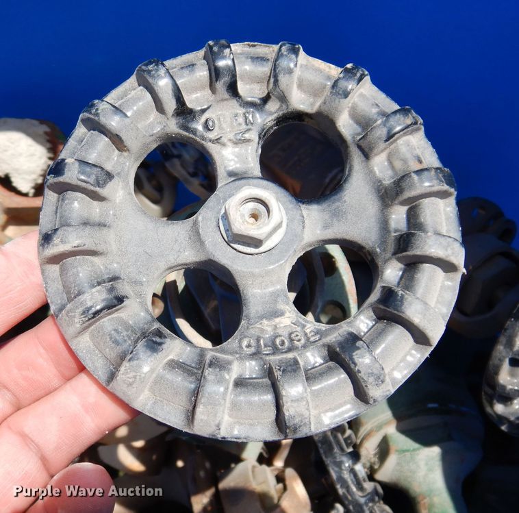 image for item KP9511 Approximately 20 Morrison 2" diameter gate valves