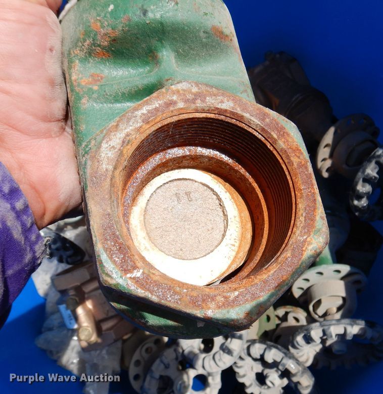 image for item KP9511 Approximately 20 Morrison 2" diameter gate valves