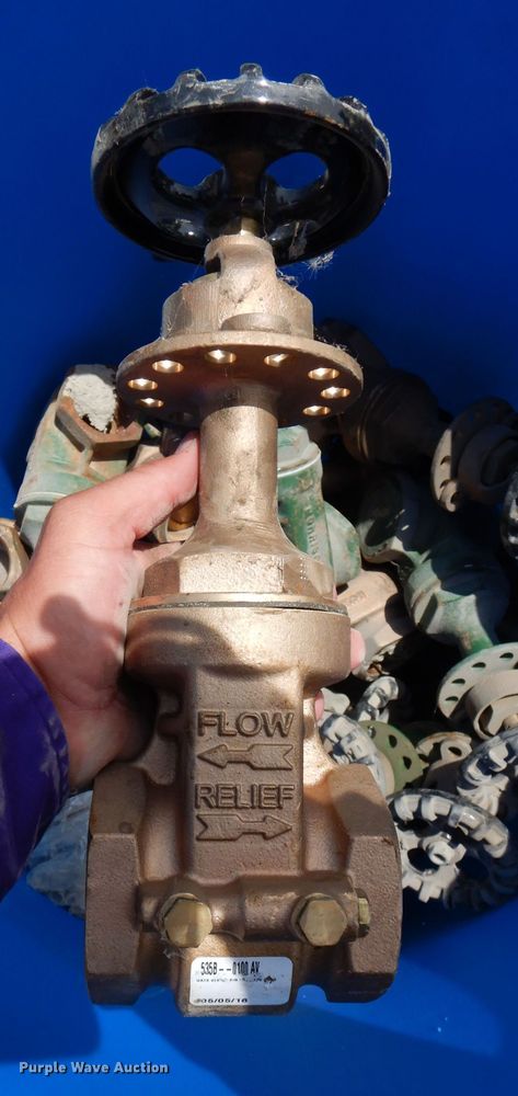 image for item KP9511 Approximately 20 Morrison 2" diameter gate valves