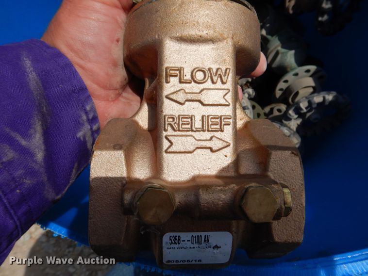 image for item KP9511 Approximately 20 Morrison 2" diameter gate valves