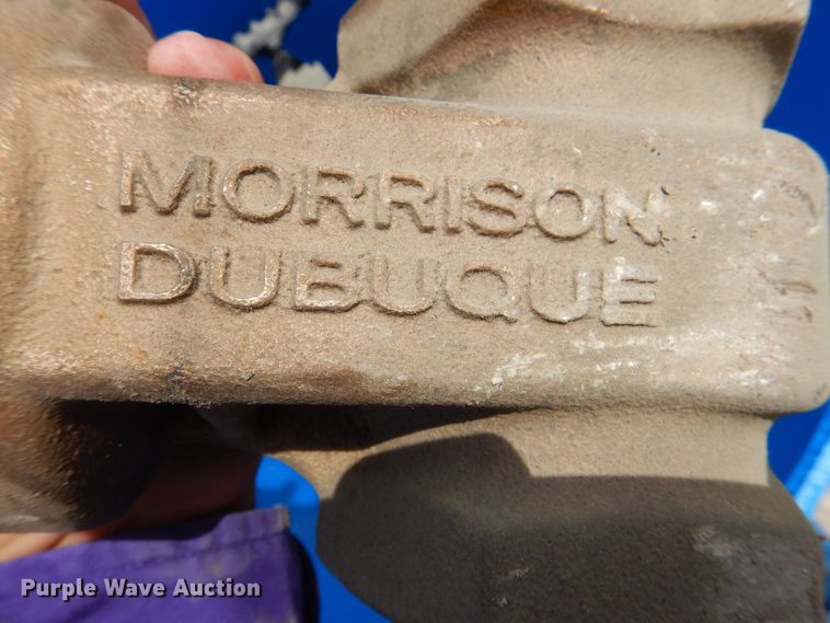 image for item KP9511 Approximately 20 Morrison 2" diameter gate valves