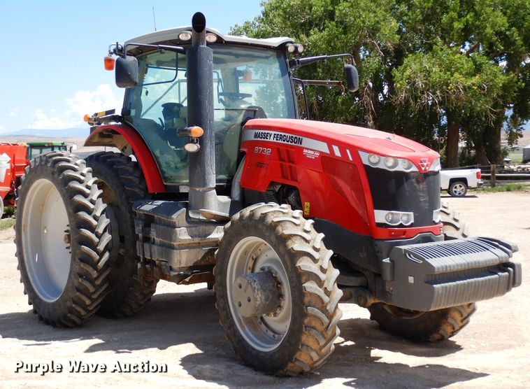 image for item LT9911 2015 Massey Ferguson 8732  MFWD tractor
