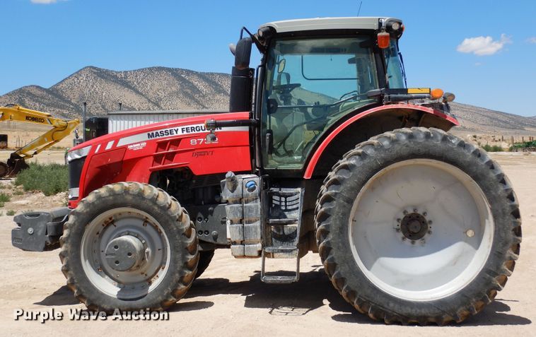 image for item LT9911 2015 Massey Ferguson 8732  MFWD tractor