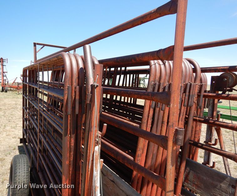 image for item LT9924 Shop built livestock chute
