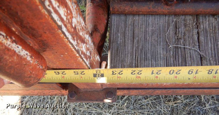 image for item LT9924 Shop built livestock chute